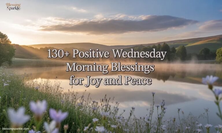 _130+ Positive Wednesday Morning Blessings for Joy and Peace