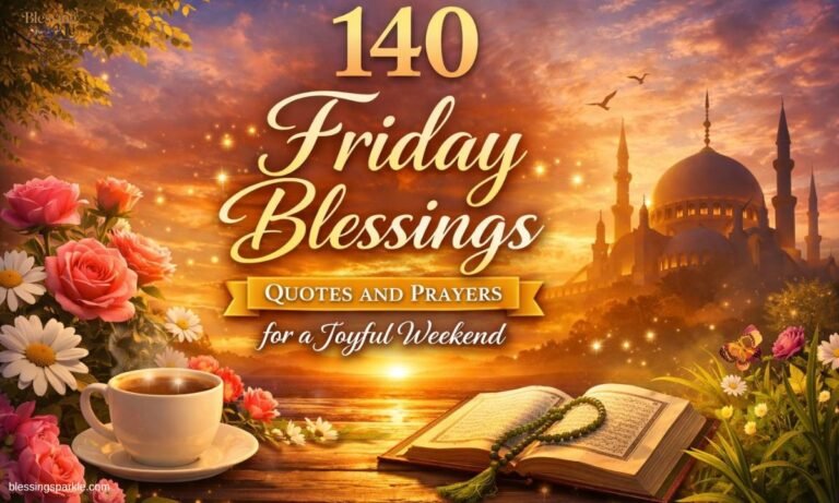 140 Friday Blessings Quotes & Prayers for a Joyful Weekend