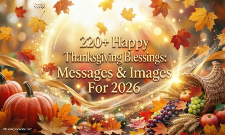 220+ Happy Thanksgiving Blessings Messages & Images For 2026