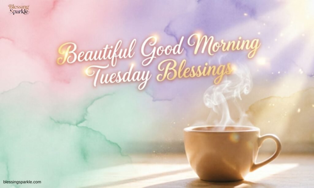 Beautiful Good Morning Tuesday Blessings