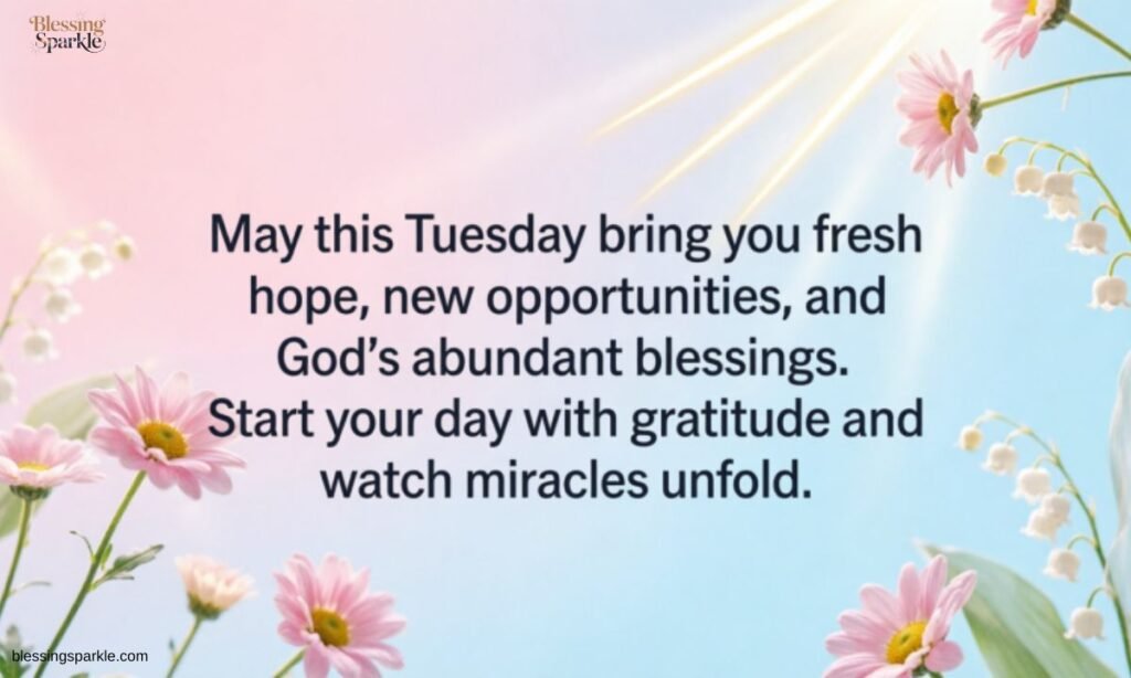 _Best Tuesday Blessings Quotes