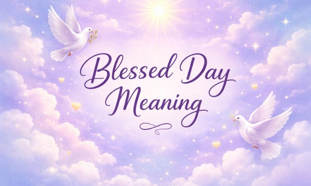 Blessed Day Meaning