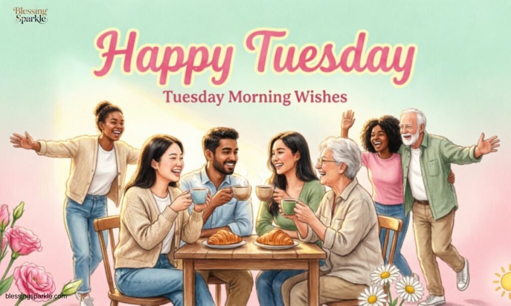 Cute Tuesday Morning Wishes for Friends and Family