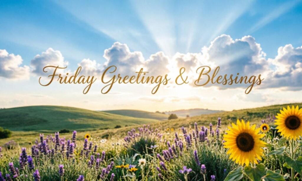 Friday Greetings and Blessings