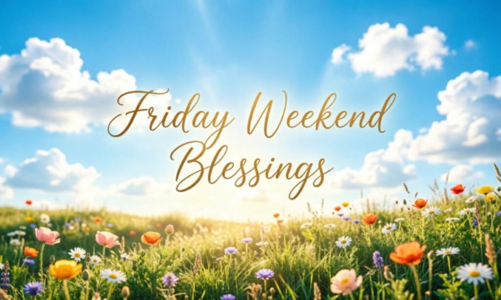 Friday Weekend Blessings