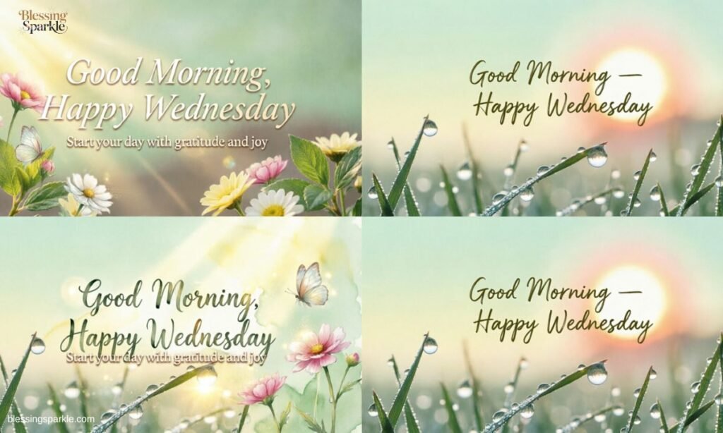 Good Morning Happy Wednesday Images