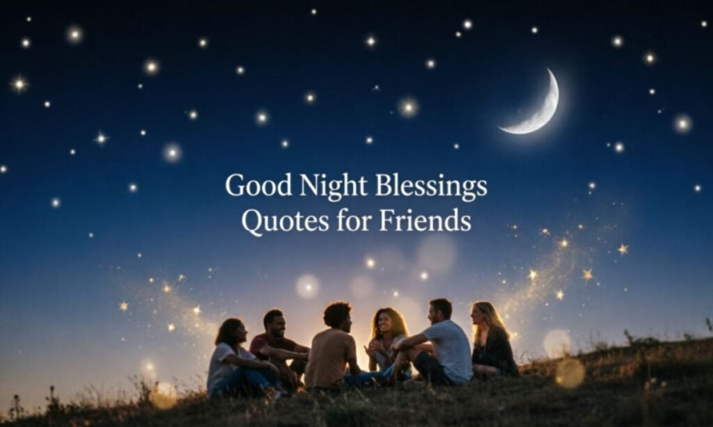 Good Night Blessings Quotes for Friends