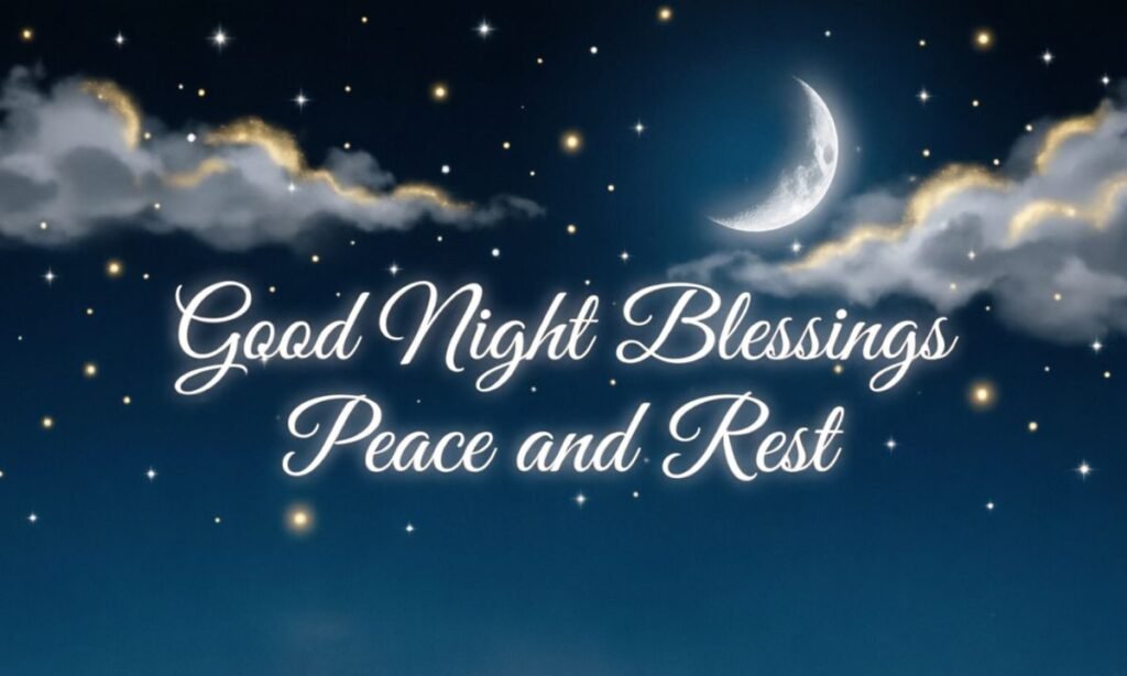 Good Night Blessings for Peace and Rest