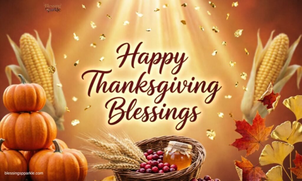 Happy Thanksgiving Blessings