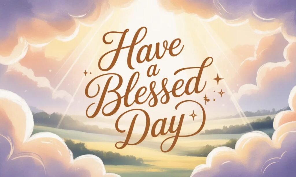 Have a Blessed Day