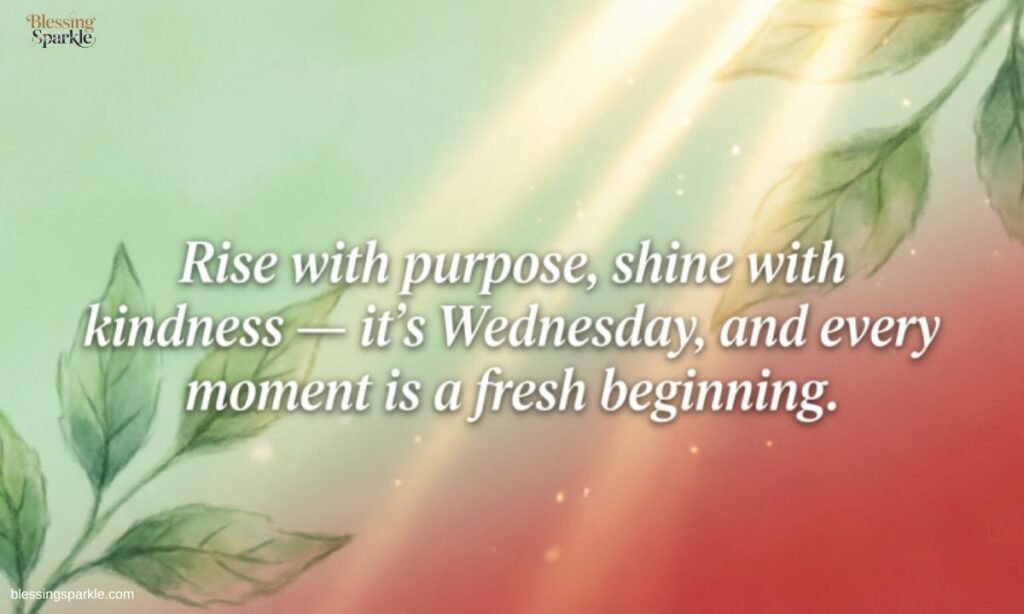 Inspirational Wednesday Morning Quotes