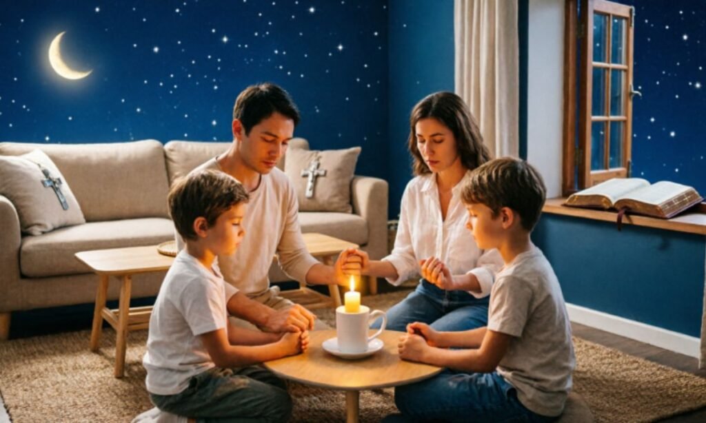 Powerful Night Prayer for Family