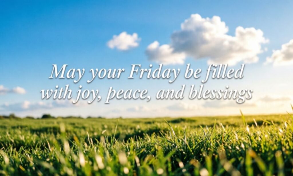 Short Friday Blessings Quotes