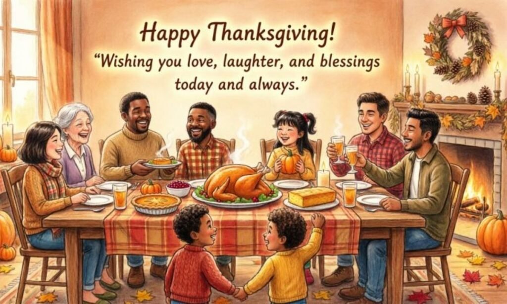 Short Thanksgiving Wishes to Friends and Family