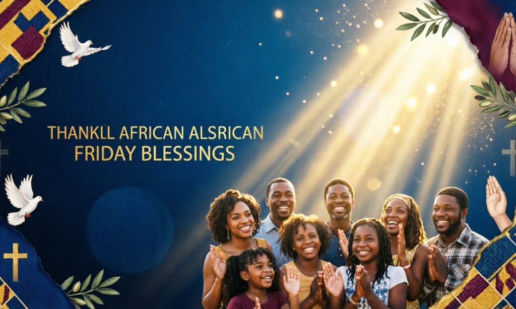 Thankful African American Friday Blessings