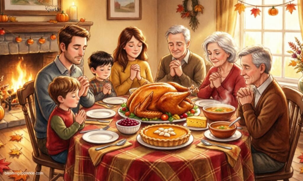 Thanksgiving Blessings for Family Images