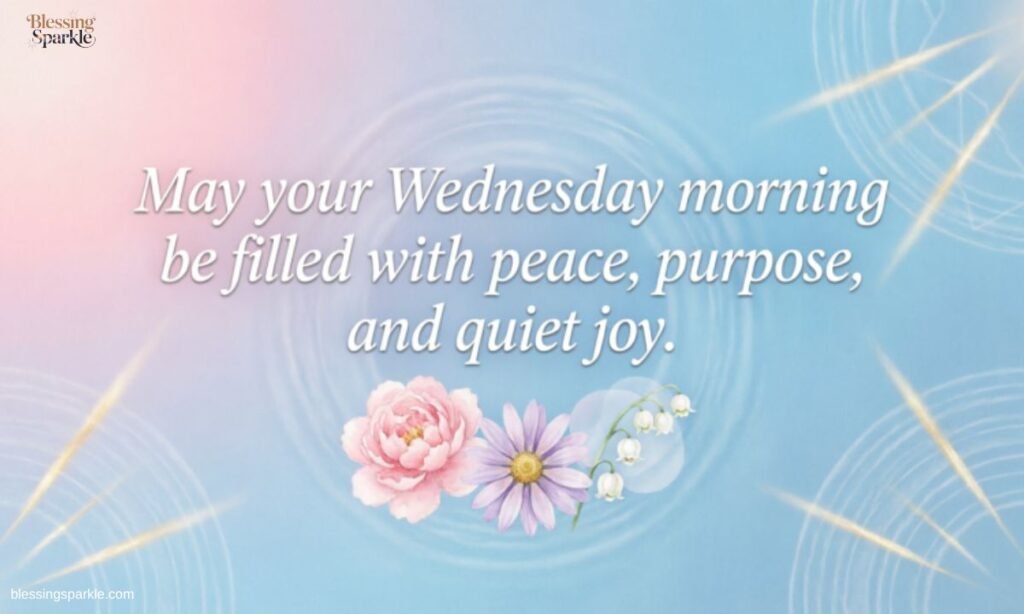 Wednesday Morning Blessings Quotes