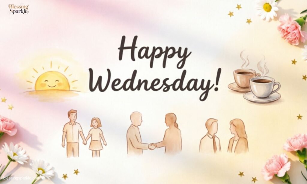 Wednesday Morning Greetings for Family, Friends and Colleagues