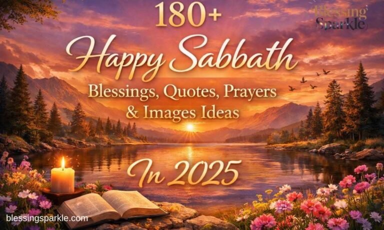 180HappySabbathBlessingsQuotesPrayersImagesIdeasIn2025
