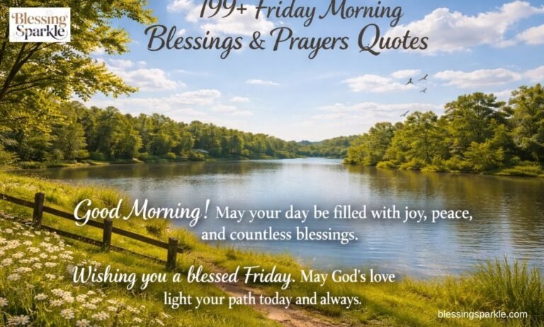 199+ Friday Morning Blessings and Prayers Quotes