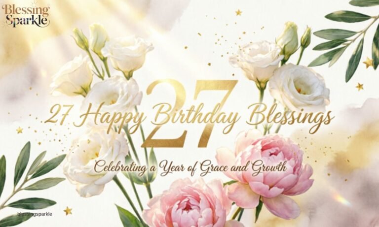 27 Happy Birthday Blessings Celebrating a Year of Grace and Growth