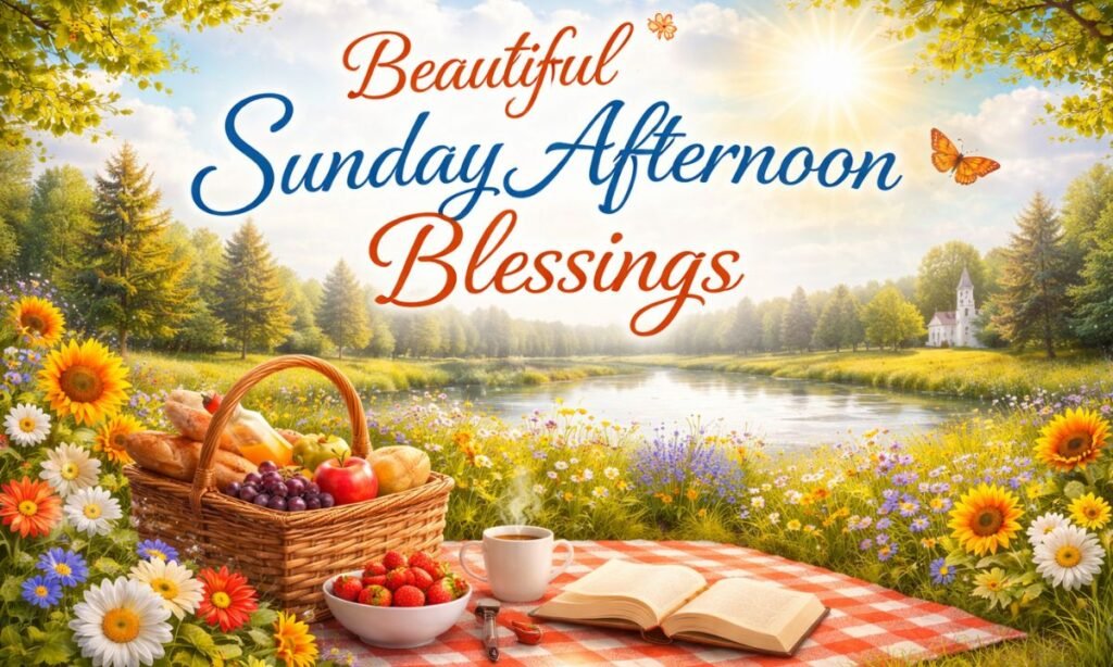    Beautiful Sunday Afternoon Blessings