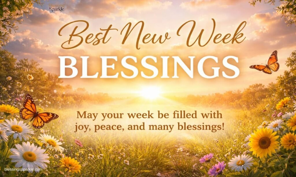 Best New Week Blessings