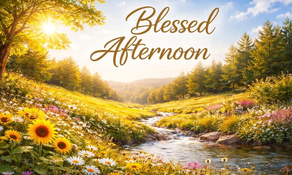 Blessed Afternoon