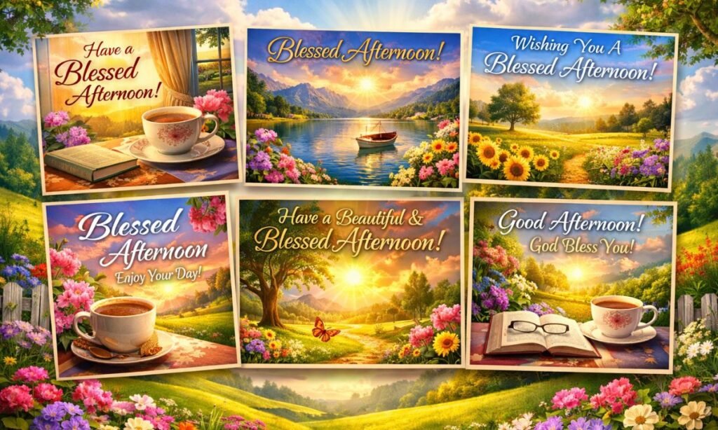 Blessed Afternoon Images