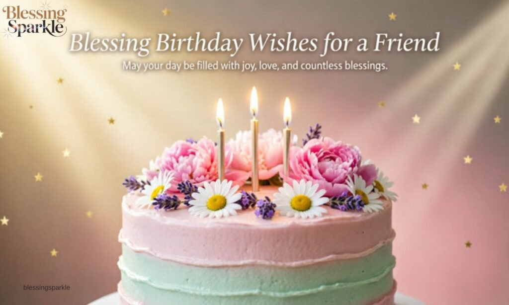 Blessing Birthday Wishes for Friend