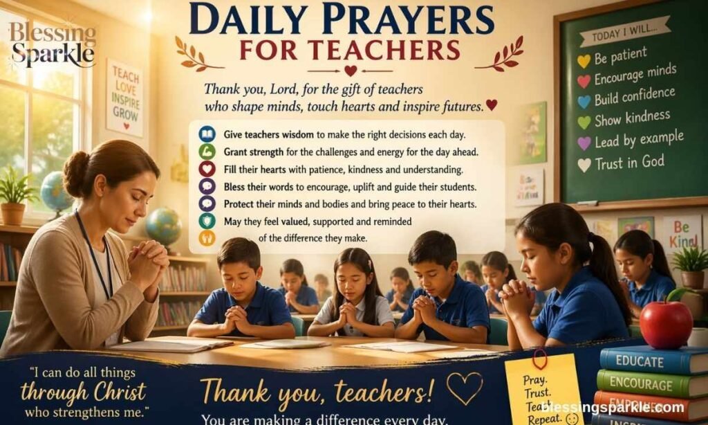 Dailyprayersforteachers