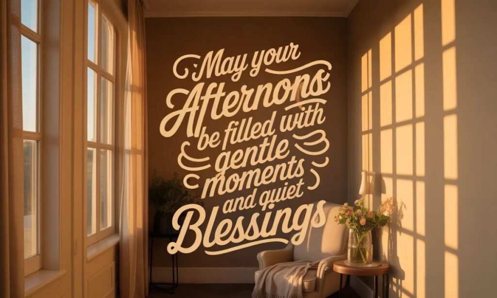 Good Afternoon Blessing Quotes