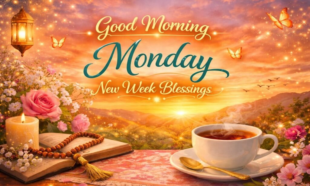 Good Morning Monday New Week Blessings