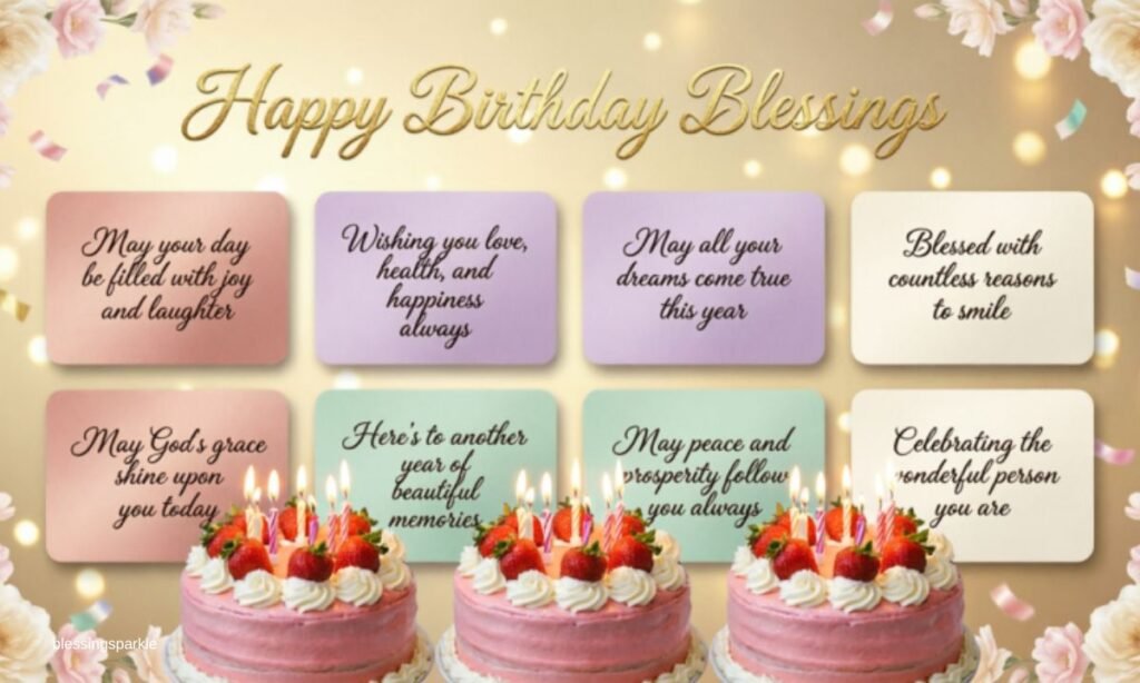 Happy Birthday Blessings Images