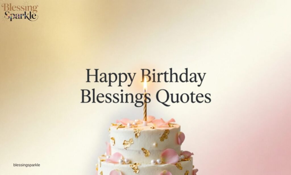 Happy Birthday Blessings Quotes