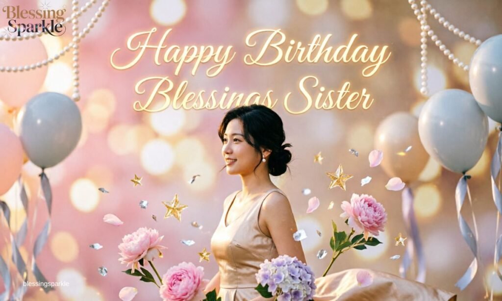 Happy Birthday Blessings Sister