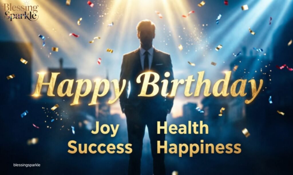 Happy Birthday Blessings for Male