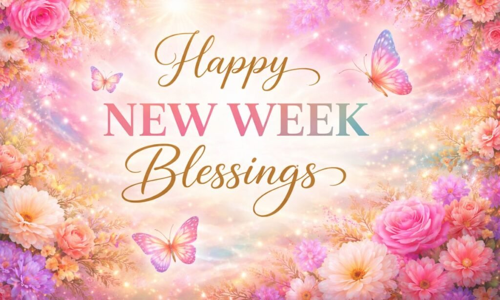 Happy New Week Blessing