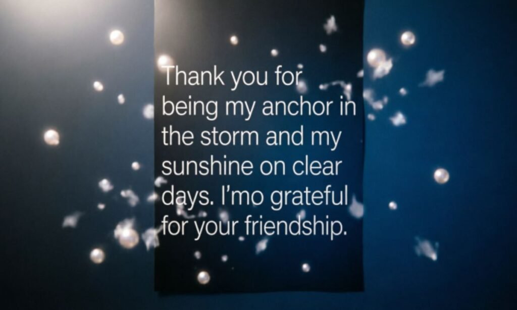 Heartfelt Thank You Quotes for Friends
