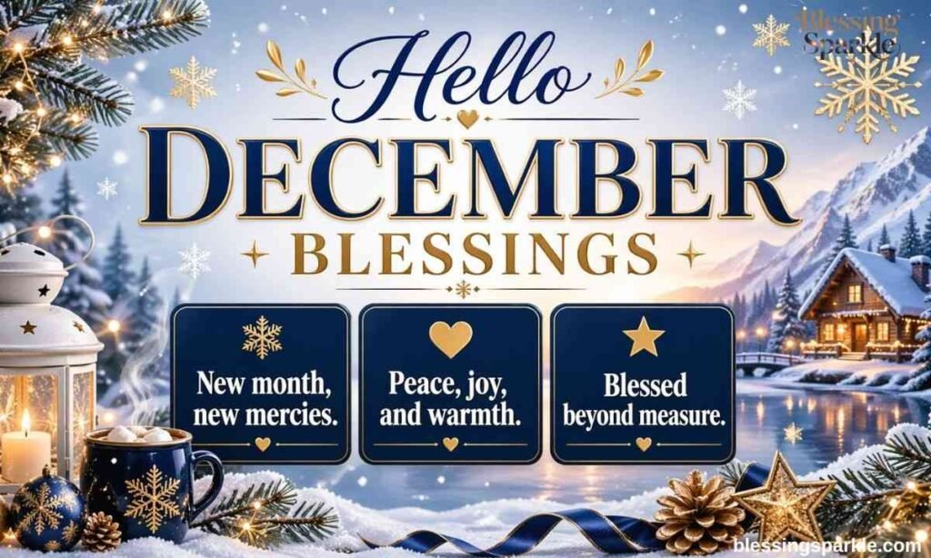 HelloDecemberBlessings