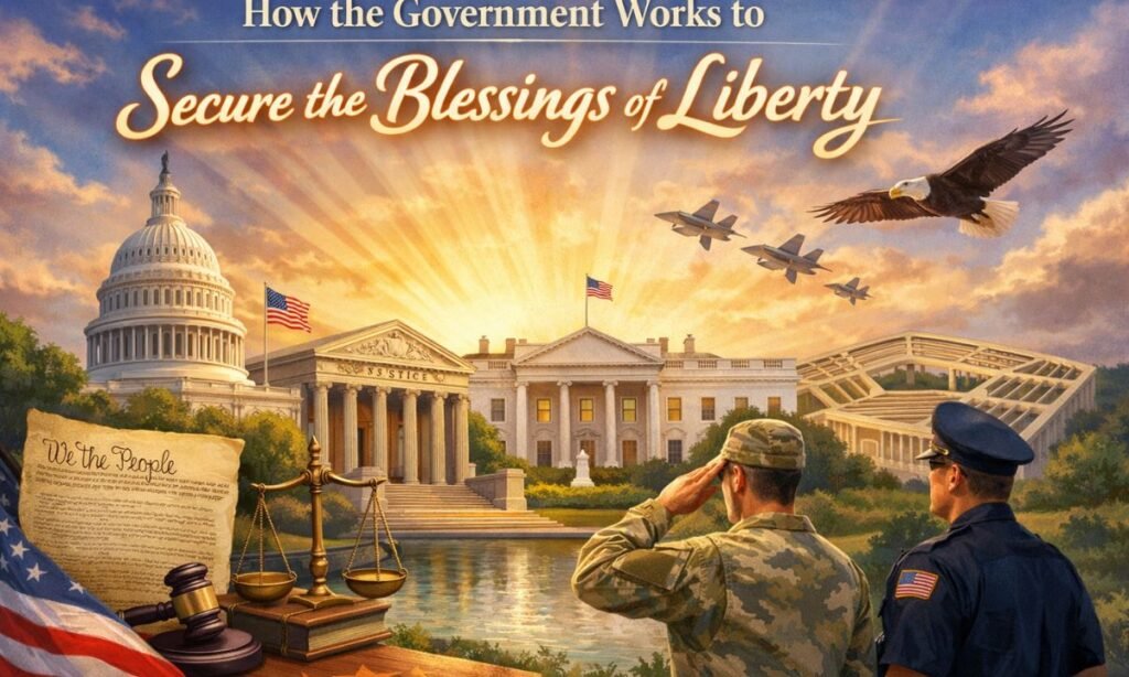 How the Government Works to Secure the Blessings of Liberty