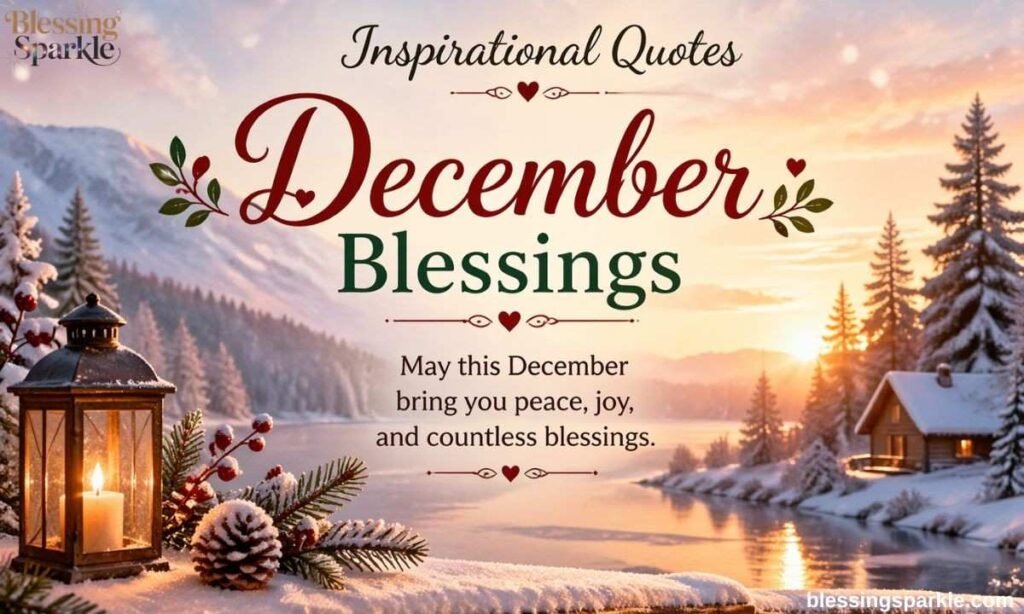 InspirationalQuotesDecemberBlessings