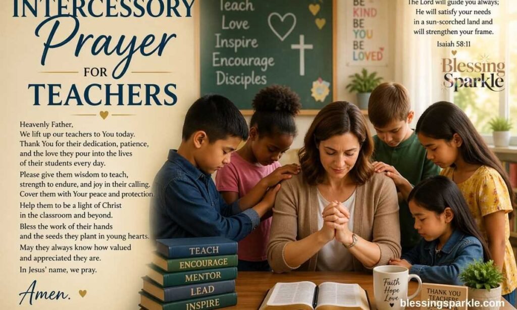 IntercessoryPrayerforTeachers