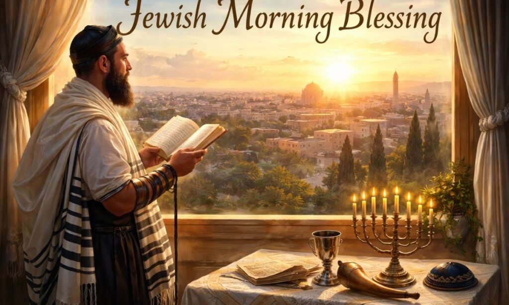 Jewish Morning Blessing