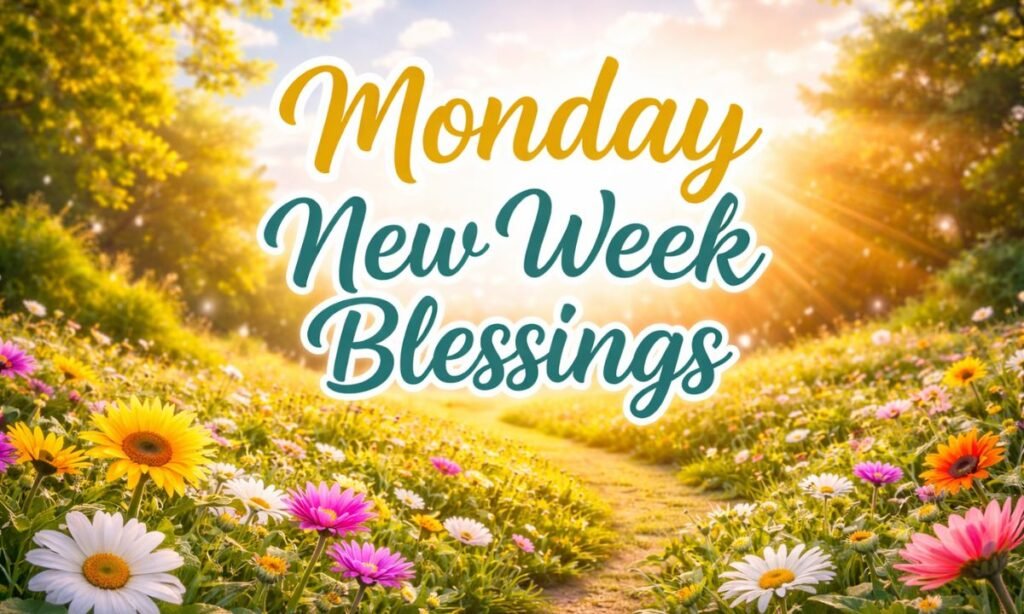 Monday New Week Blessings