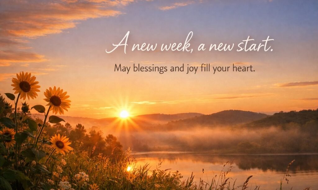 New Week Blessings Quotes