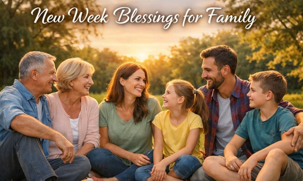 New Week Blessings for Family