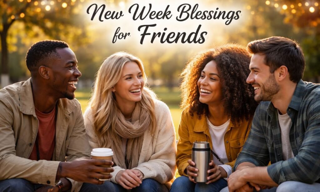 New Week Blessings for Friends