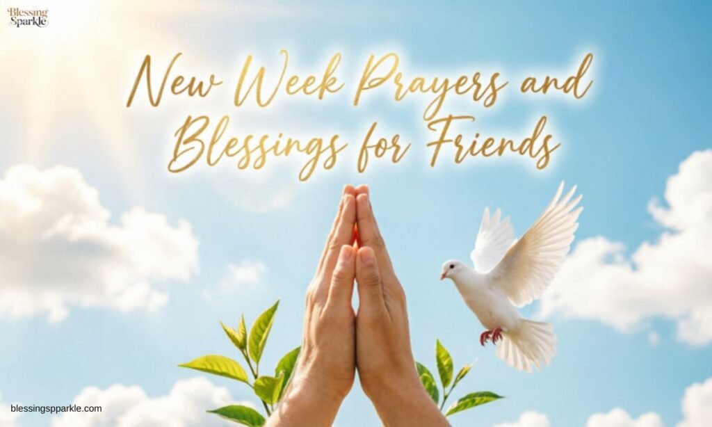 New Week Prayers and Blessings for Friends