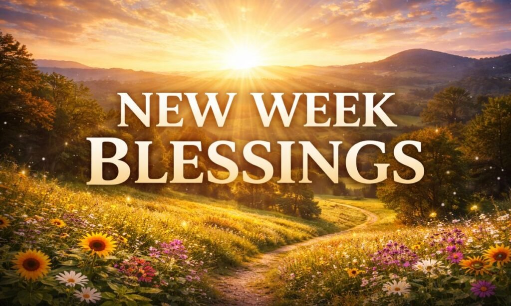 Powerful New Week Blessings